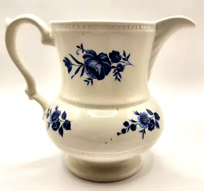 Buy Vintage Lord Nelson Pottery England Pitcher Floral Porcelain 5 6/8 H X 3 7/8 W • 12.11£