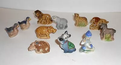 Buy 11 Vintage Wade Whimsies Including Disney Jock , Pixie , Flintstones Bronty • 12£