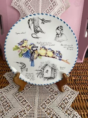 Buy Wedgewood The Blue Tit   Bone China Collectors Plate • 2.99£