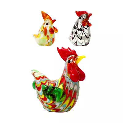 Buy  3 Pcs Creative Animal Ornaments Accessories Glass Beads Office • 11.55£