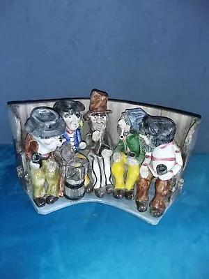 Buy ALAN YOUNG POTTERY, DEVON, 5 Pirates In Pub Scene, Excellent Condition • 299£