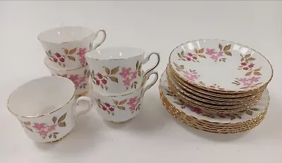 Buy Vintage Royal Stafford Fragrance 16 Piece Tea Set - Side Plates, Cups & Saucers • 9.99£