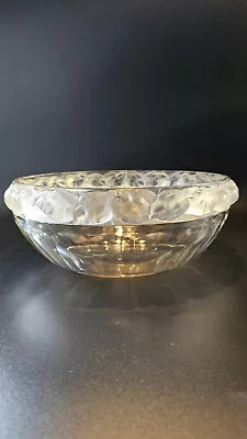 Buy Lalique Crystal Mésanges Bird Bowl, Signed. • 799£