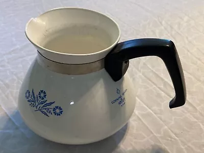 Buy Corning Ware Blue Cornflower 6 Cup Coffee/Tea Pot White Vintage Base Part Only • 9.27£
