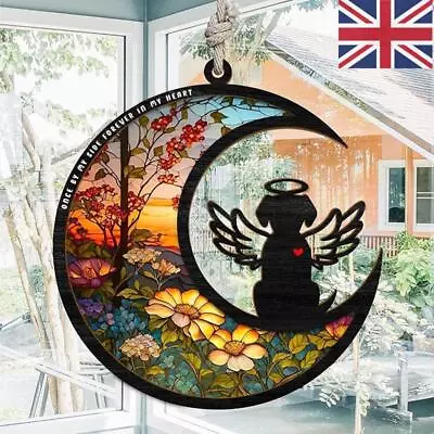 Buy Cat/Dog Memorial Suncatcher For Windows Stained Glass,Pet Sympathy Gift | • 6.80£