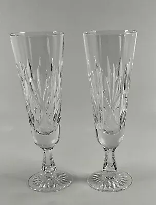 Buy Pair Of Stuart Argyll Champagne Flutes Sh3 • 29.99£