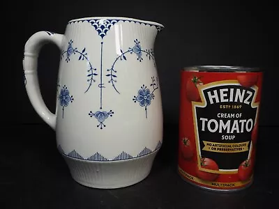 Buy Furnival Denmark Blue - Custard / Water/  Milk / Jug / Pitcher  - 15cm • 12.99£