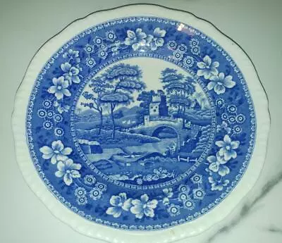 Buy Good Antique Copeland 'Spode's Tower' Blue & White  Transferware  Plate C 1891+ • 10.99£