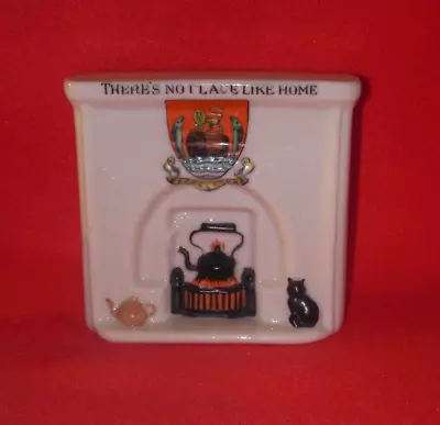 Buy Arcadian Crested China Fireplace (Theres No Place Like Home) Congleton Crest • 4.99£