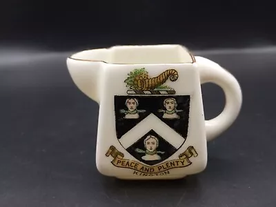 Buy Crested China - KINGTON Crest - Jug, Square - The Foley China. • 6£