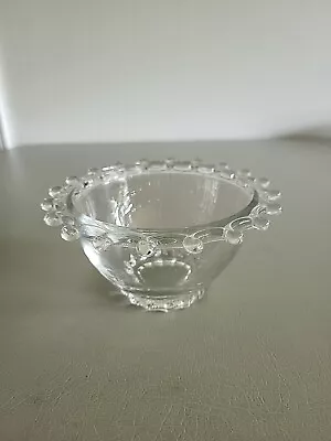 Buy HEISEY LARIAT PATTERN CRYSTAL BOWL 2 3/4  H & 4 1/4  Wide-Elegant Glassware • 9.31£