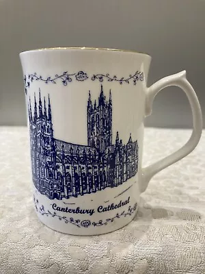 Buy Canterbury Cathedral Exclusive English Bone China Mug Kirkholme Collectables VGC • 3.99£