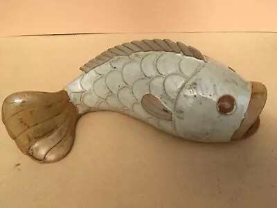 Buy Glazed Pottery Fish Ornament • 15£