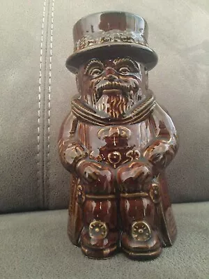 Buy Dartmouth Pottery Brown Yeoman Money Box Approx 17cm Tall • 7.99£