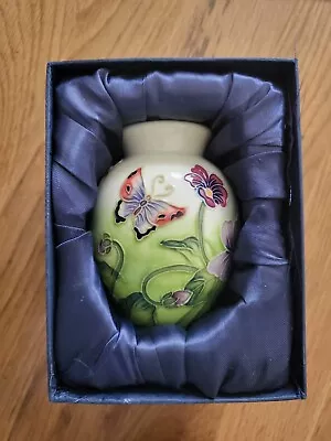 Buy Old Tupton Ware Floral Vase With Butterflies • 29.99£