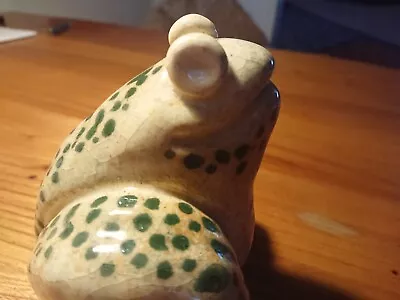 Buy Beautiful Stephen Green Ceramic Studio Pottery Frog • 30£