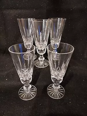 Buy Galway Irish Crystal Champagne Glasses Set 5 • 79.21£