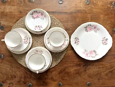 Buy Queen Anne Vintage Bone China - Set Of 13 - Patt No.8688 - Gold Edge • 14.99£