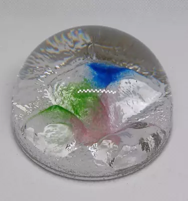 Buy Helena Tynell Riihimaki / Riihimaen Lasi Oy Finland Glass Paperweight 1973 - 76 • 30£