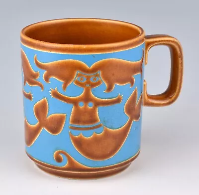 Buy Vintage Hornsea Pottery Mermaid Mug By John Clappison 1969-70 A/F • 19.99£