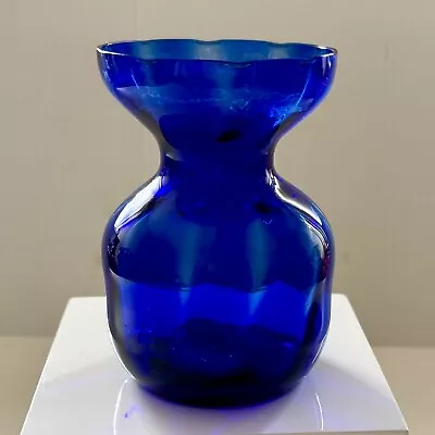 Buy Vtg Holmegaard Hyacinth Bulb Forcer Cobalt Blue Glass Vase  Mcm 5  • 32.68£