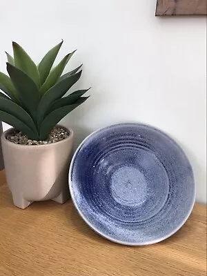 Buy Peter Williams Mogo Pottery Australian Studio Pottery Bowl All Over Blue Glaze • 10£