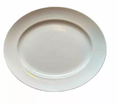 Buy Barratts Fine Tableware, England White Ironstone Oval Platter 12” • 27.96£