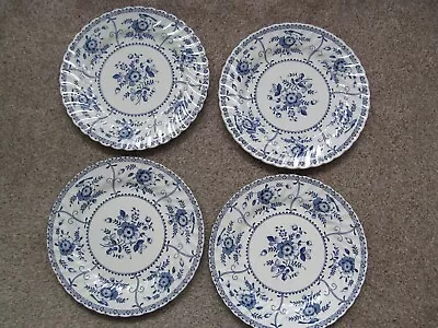 Buy Vintage Johnson Brothers Indies 8 3/4 Salad/Dessert Plate X 4 • 15£