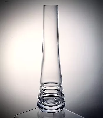 Buy DARTINGTON Clear Glass Wibble Stem Vase  Hooped Lower Excellent Condition Bin9 • 18.99£