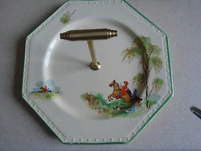 Buy Vintage Kensington Ware England Eight Sided Cake Plate Central Handle • 1.95£