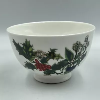 Buy Portmeirion The Holly And The Ivy Small  Footed Bowl • Sugar/Nibbles/Snacks Rare • 14.99£