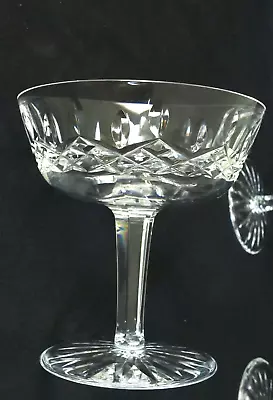 Buy Waterford Lismore Pattern Champagne Shebet Glass Acid Etched 4 1/8  Tall Nice • 18.63£