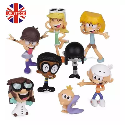 Buy Kids 8 Pack The Loud House Figure Figure Toys From The Nickelodeon TV Show 5-8CM • 10.51£