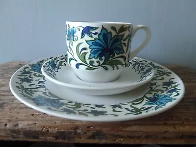 Buy MIDWINTER  Spanish Garden   Trio - Cup, Saucer & Side Plate- Design Jessie Tait • 6.45£