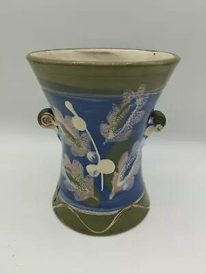 Buy Judy Green Pottery Vase Galway Ireland Irish Pottery  VGC • 19.99£