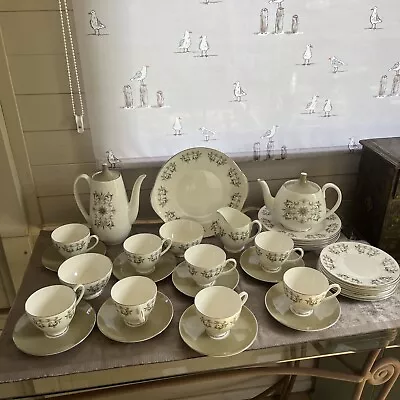 Buy Ridgway Potteries ROYAL ADDERLEY “ADELPHI”36 Piece Tea Set Including 2 Pots • 49.50£