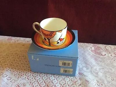 Buy Wedgwood Genius Clarice Cliff Tea Cup & Saucer • 30£