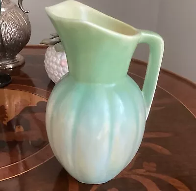 Buy Vintage SylvaC Gourd Jug Vase C. 1930’s Green And Cream Drip Ware Design 1625 • 9.99£