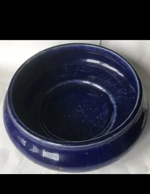 Buy Royal Doulton Blue Salt Glazed Fruit Bowl Circa 1920 Salt Glazed Stoneware • 34£