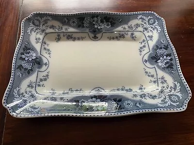 Buy Antique Edwardian C1905 F & SONS Argyle Burslem Platter Serving Plate Dish 17.5  • 14.99£