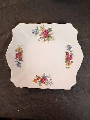 Buy Plant Tuscan Vintage China Square Plate • 9£