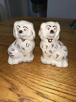 Buy Beswick Staffordshire China, Pair Small King Charles Spaniel Vintage • 40£