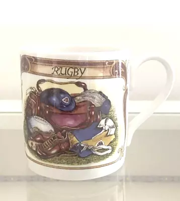 Buy Queen's Rugby Mug Cup Fine Bone China Churchill Made In England • 16.99£