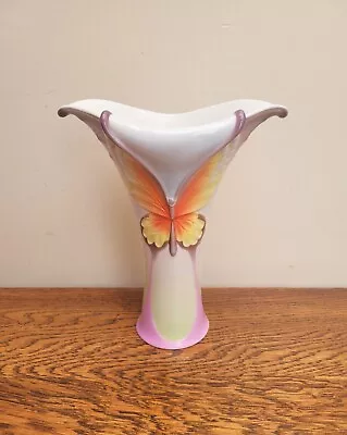 Buy Franz Porcelain  Papillon Butterfly Vase FZ01735 7.5  HIGH • 55£