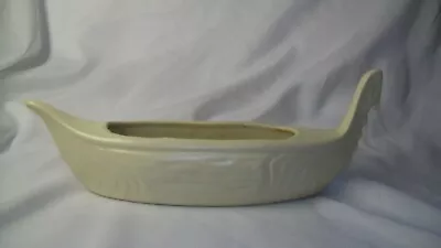 Buy Usa Art Pottery Venetian Gondola Canoe Boat     Red Wing ? Haegar ? • 13.05£