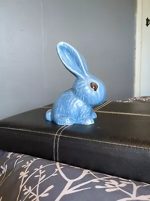 Buy Vintage Sylvac Blue Snub Nose Rabbit 1026 • 75£