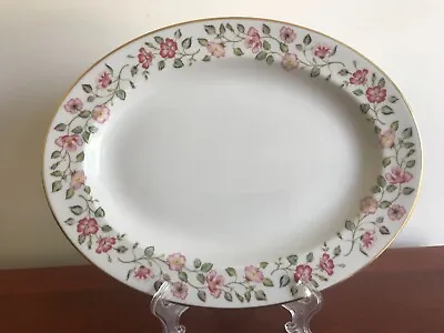 Buy Vintage Fine China -  Royal Doulton  Woodland Rose - 13  Oval Plate/Platter • 9.95£