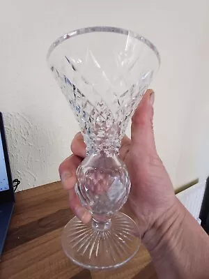 Buy Tyrone Crystal Vase Etched Mark On Base • 1.99£