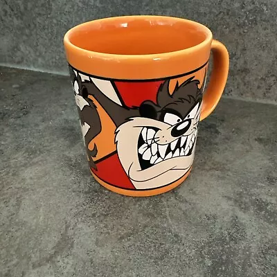 Buy Vintage 1997 'Taz' Tazmanian Devil Orange Mug By Staffordshire Tableware • 9.99£