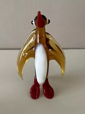 Buy Murano Hand Blown Art Glass Miniature Animal PENGUIN Figure • 9£